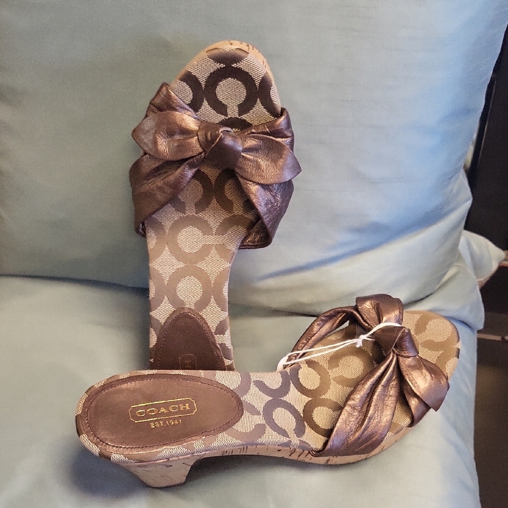 Coach Women's Brown Sandals